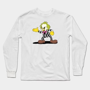 Beetlejuicy (transparent) Long Sleeve T-Shirt